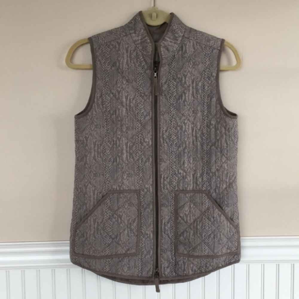 LOGO by Lori Goldstein Quilted Vest